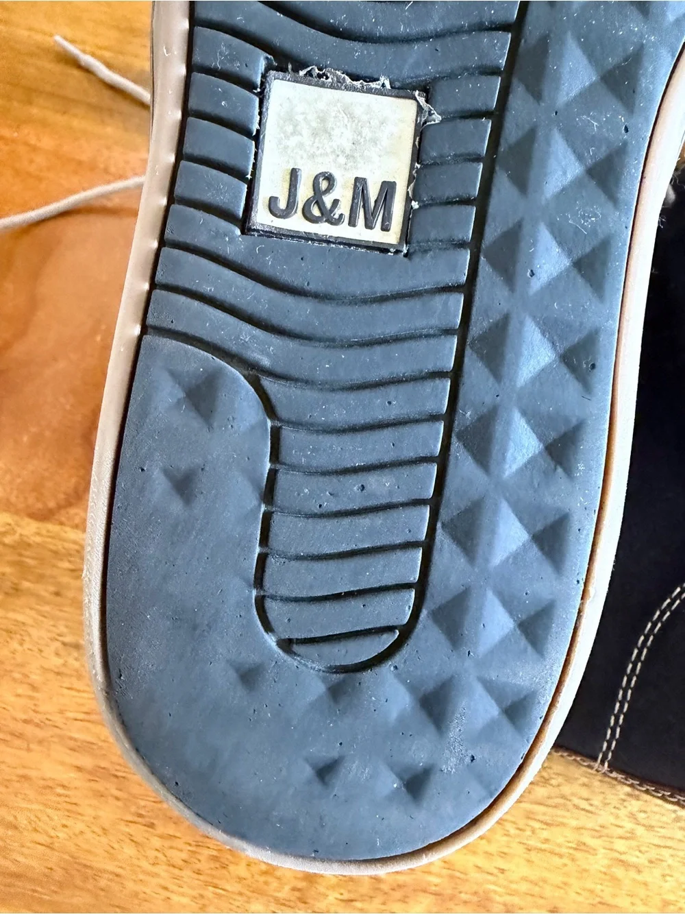Men's J&M Suede Chukka Boots - Navy Blue 11.5M